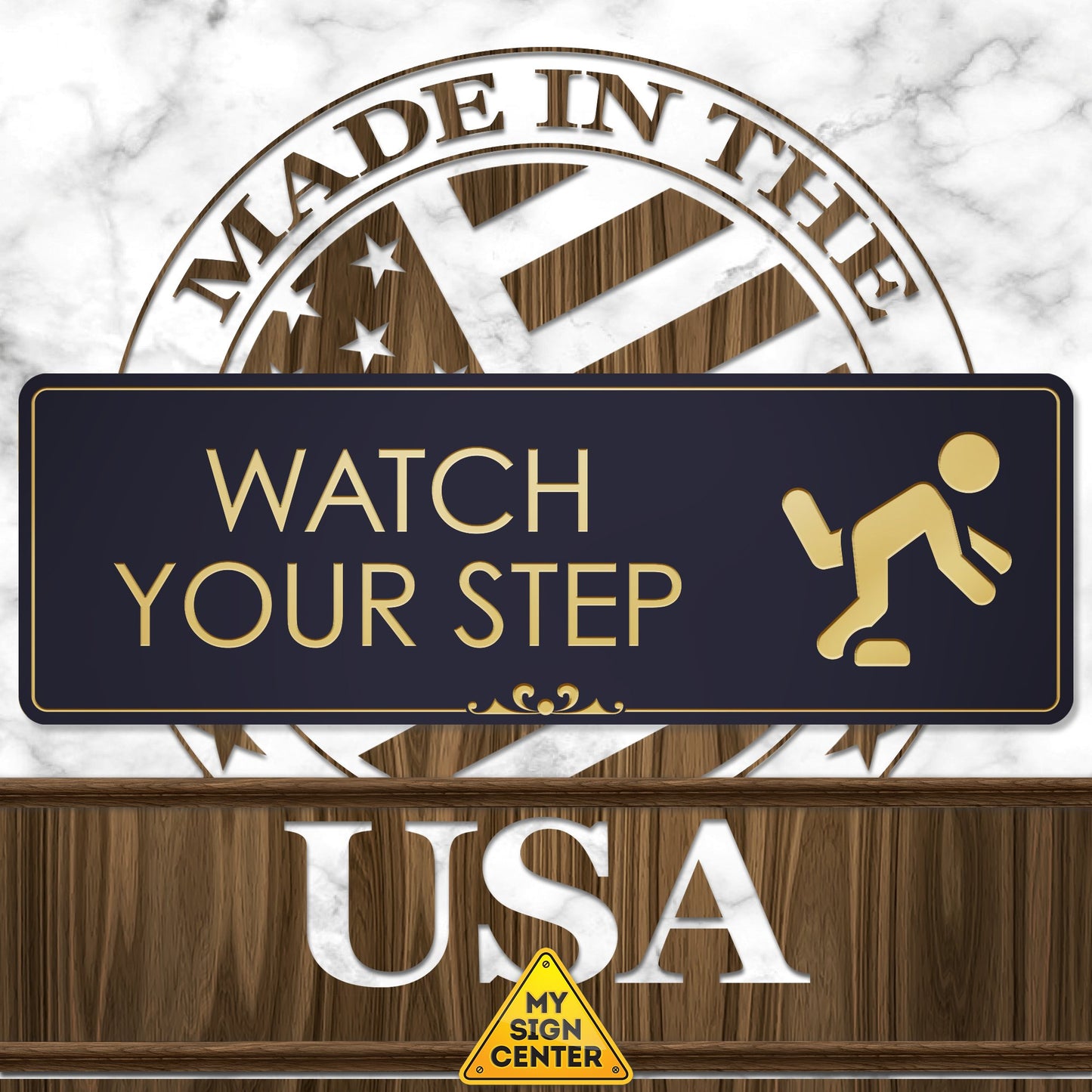 Caution Watch Your Step Sign Work Place Safety Signs