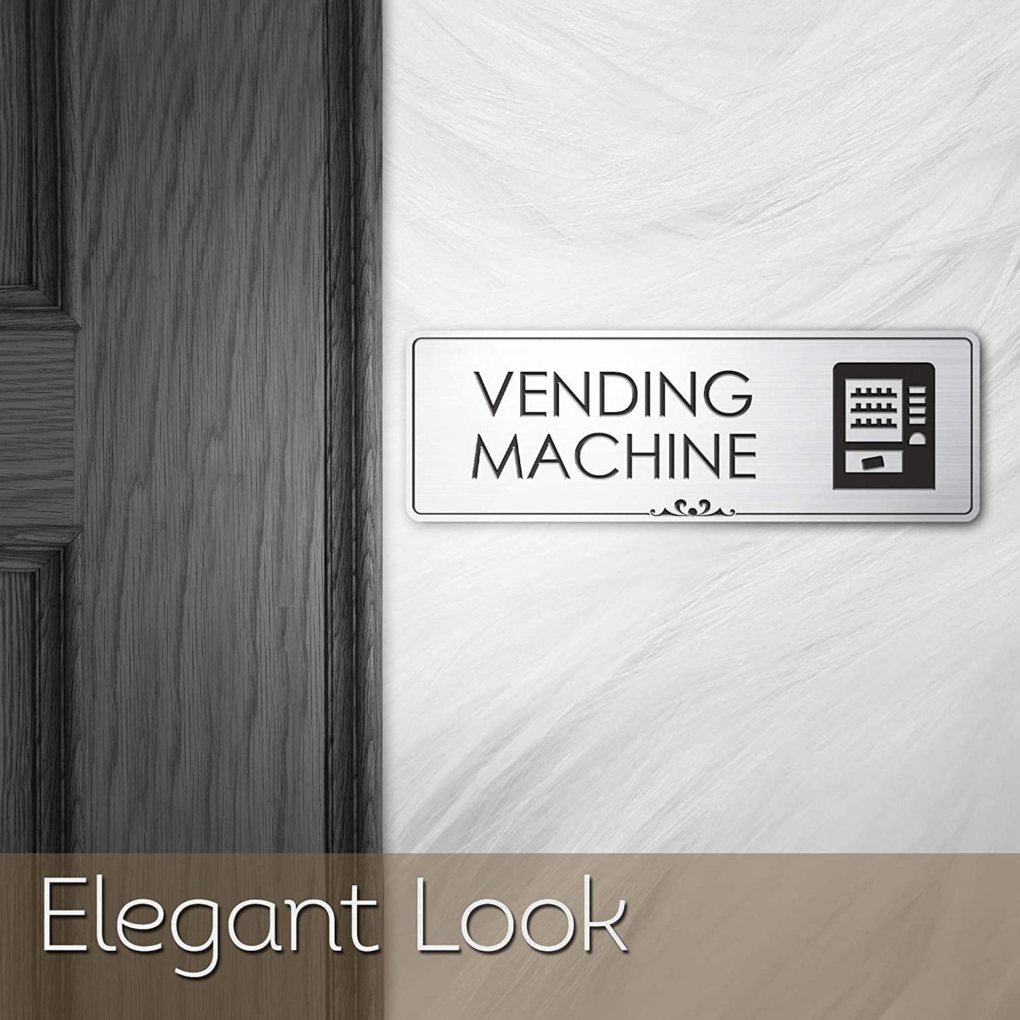 Vending Machines for Business Lunch Room Sign