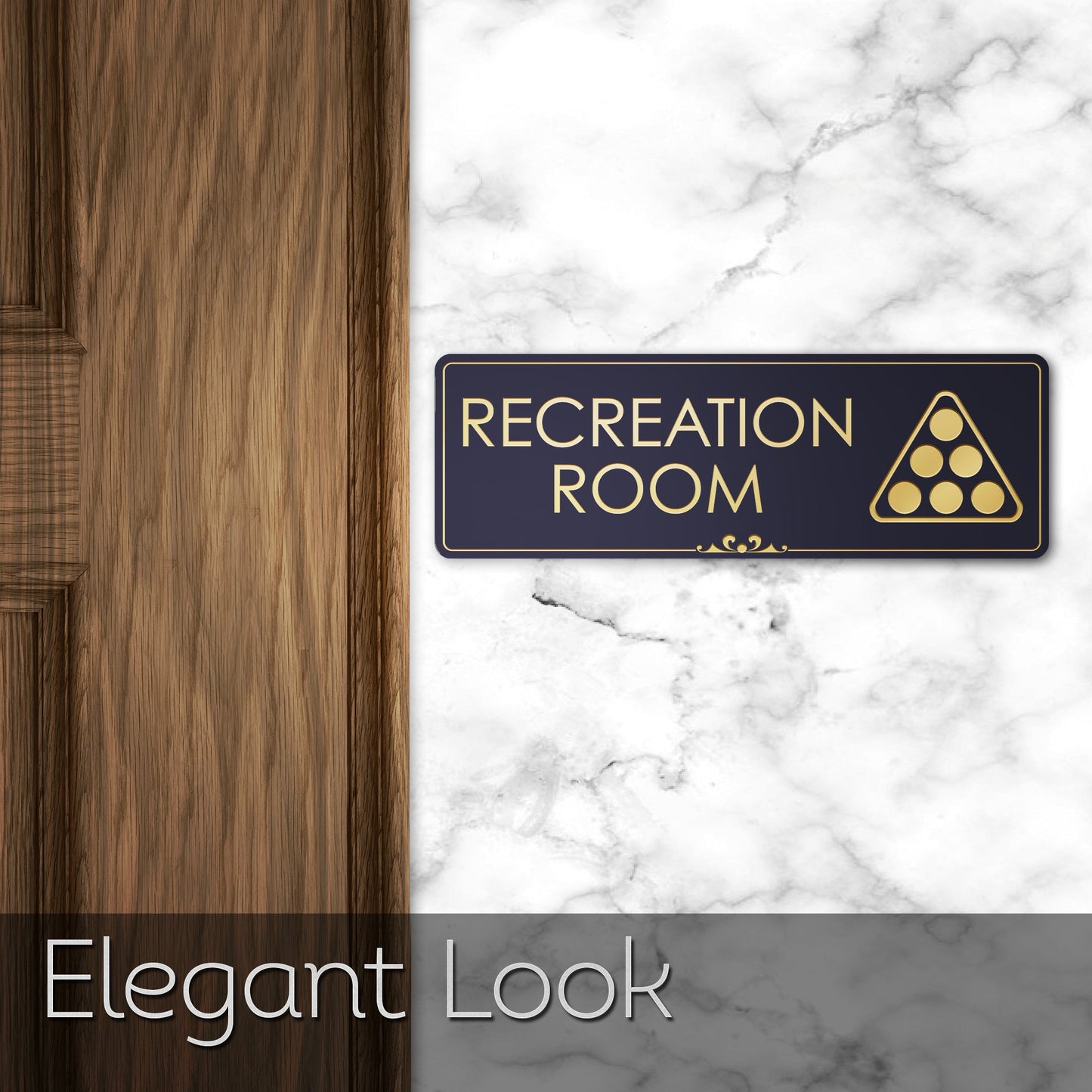 Recreation Room Sign