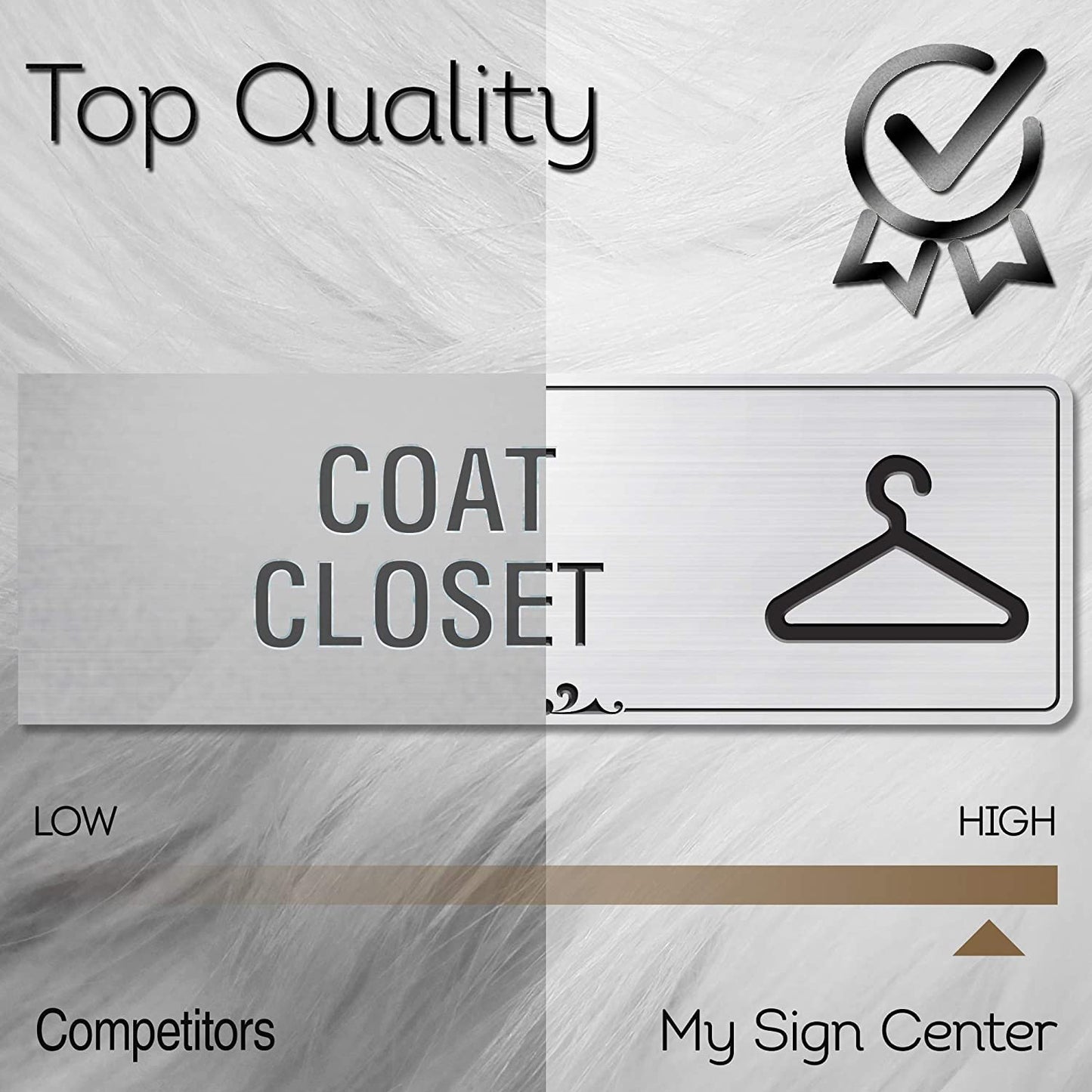Coat Closet Sign Coat Storage Closet Door Accessories