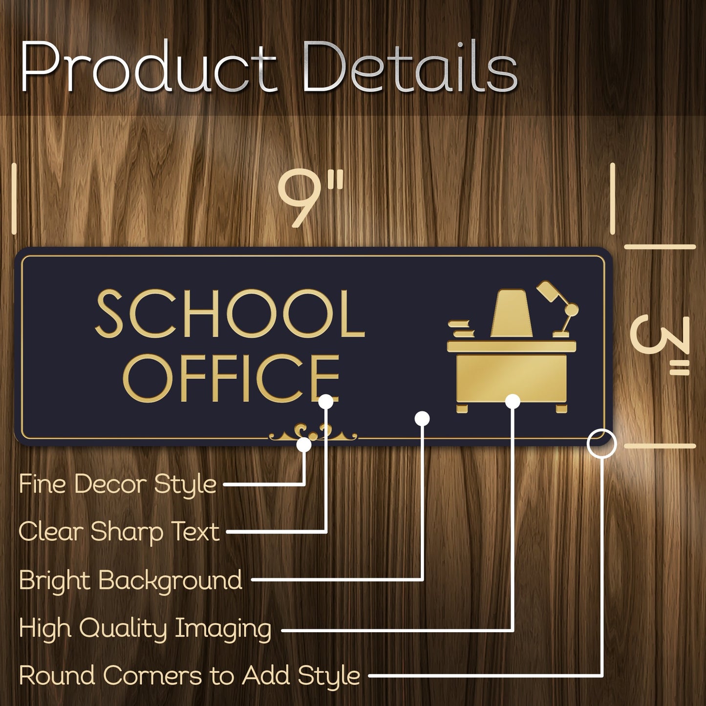 School Office Wall Sign School Office Wall Decor