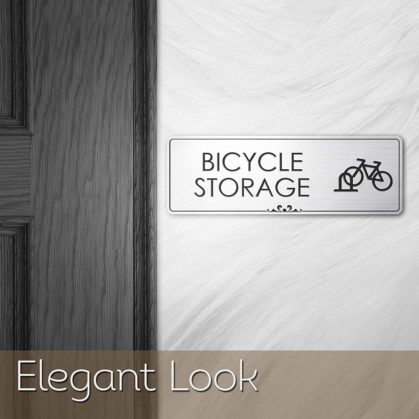Bicycle Rack Sign Bike Storage Signage