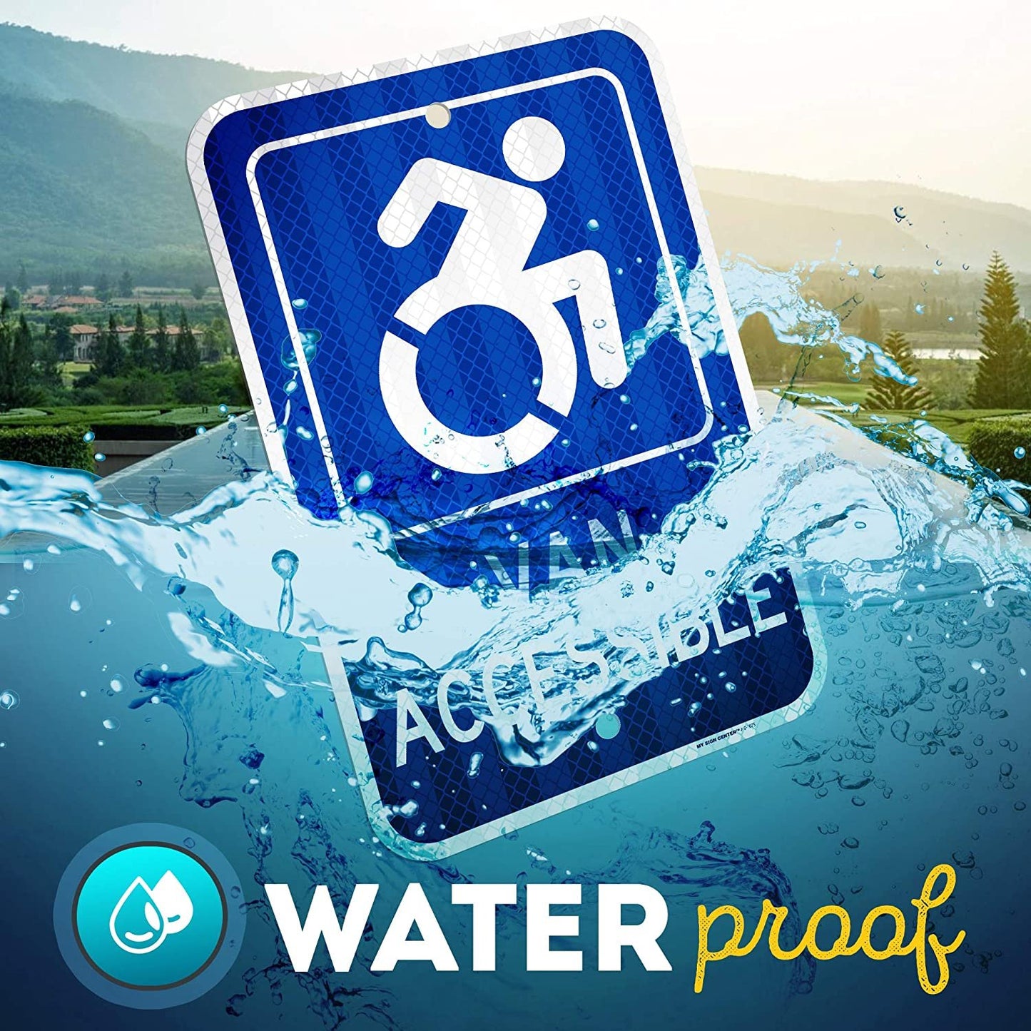 Van Accessible Handicap Parking Sign 2