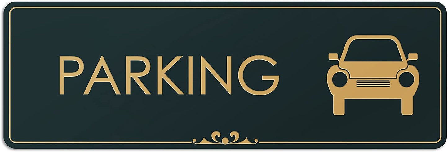 Parking - Laser Engraved Sign 1