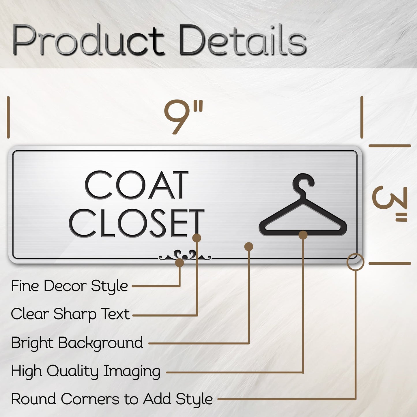 Coat Closet Sign Coat Storage Closet Door Accessories