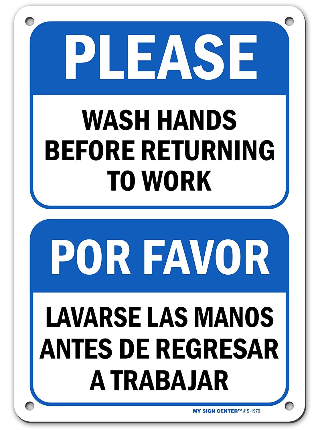 employees-must-wash-hands-before-returning-to-work-sign-english-spanish-7-x-10-industrial-grade-aluminum-easy-mounting-rust-free-fade-resistance-indoor-outdoor-usa-made-by-my-sign-center-my-sign-center-inc for Employees Must Wash Hands Sign Free Printable Employees Must Wash Hands Before Returning to Work Sign English/Spanish, 7
