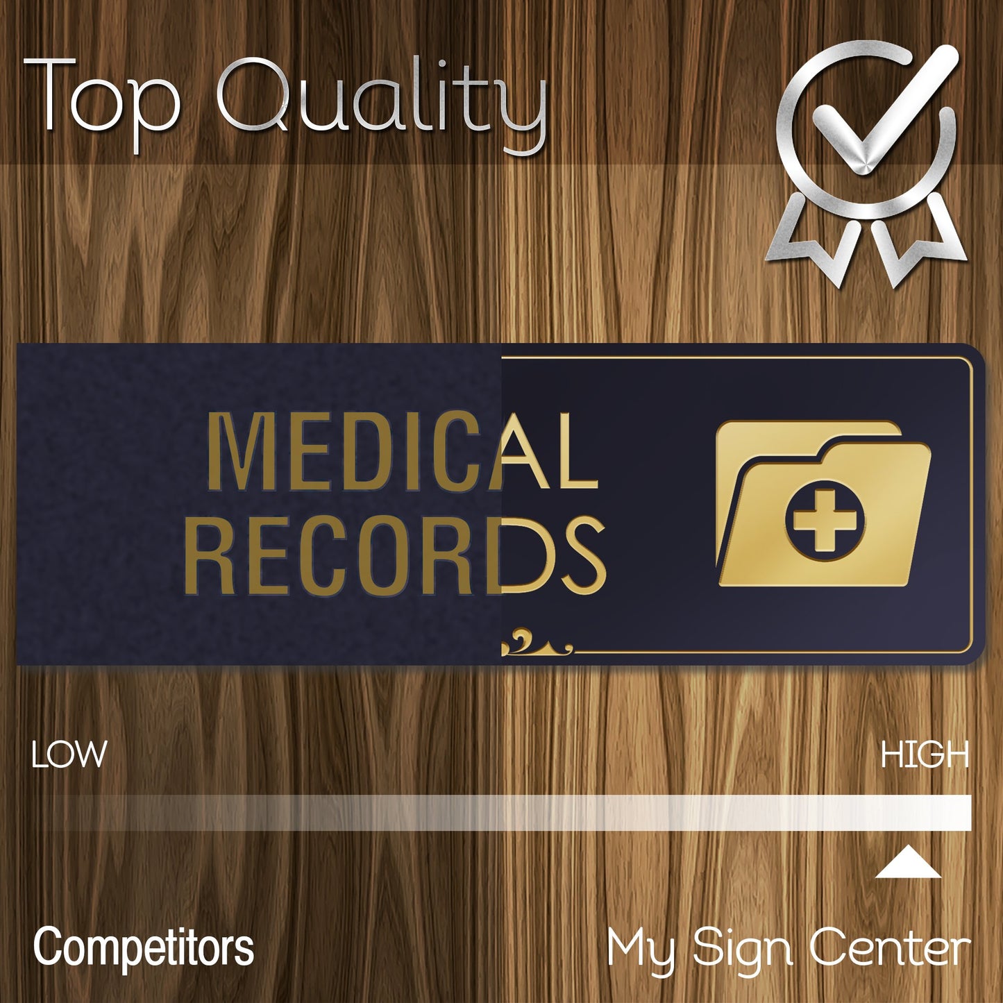 Medical Record Room Sign Office Medical Supplies Sign