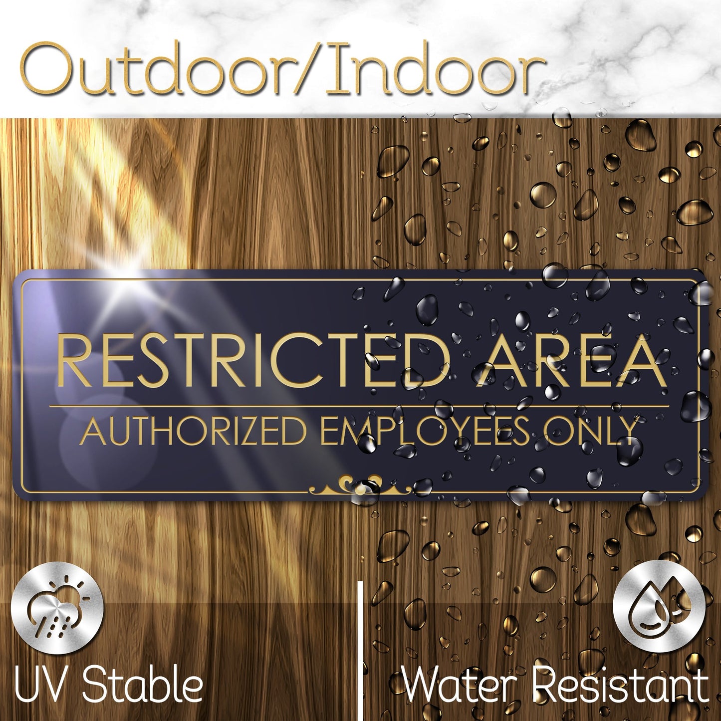 Restricted Area Authorized Employees Only 1