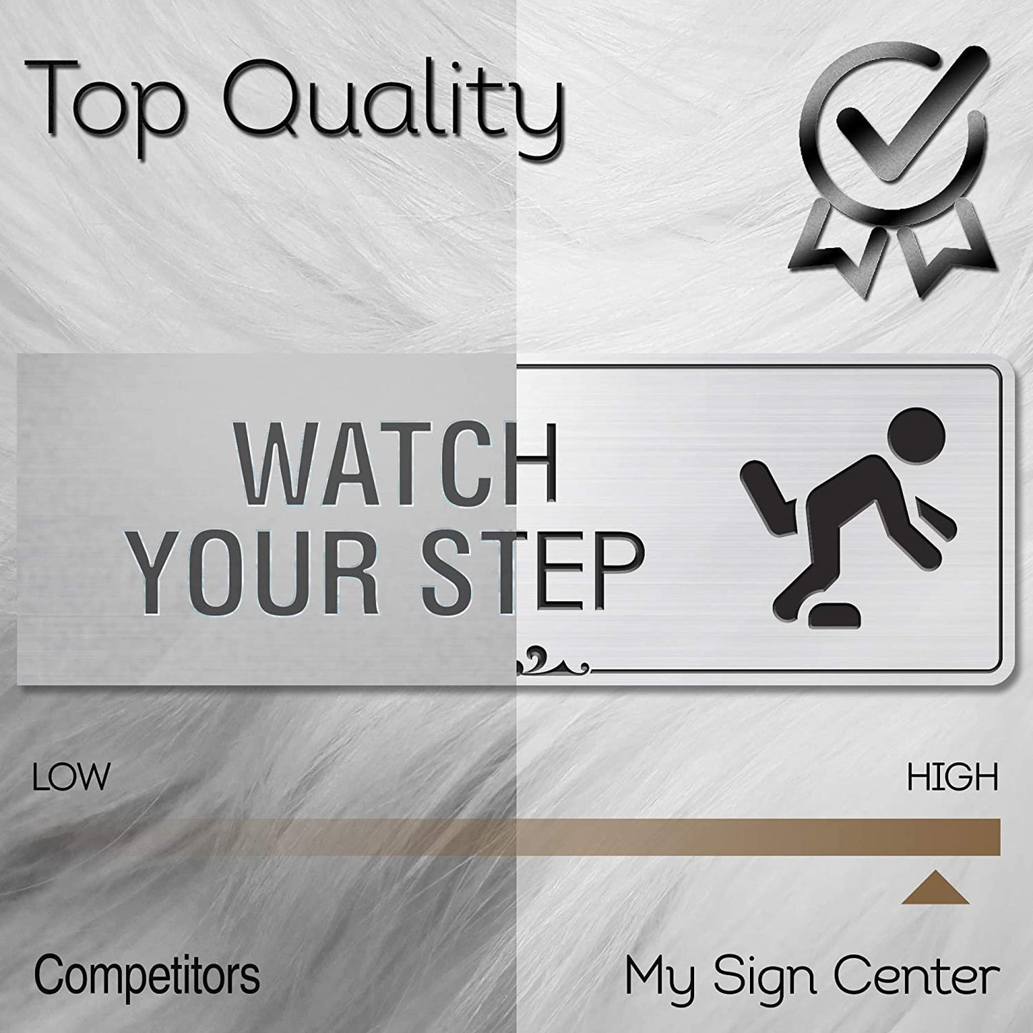 Caution Watch Your Step Sign Work Place Safety Signs