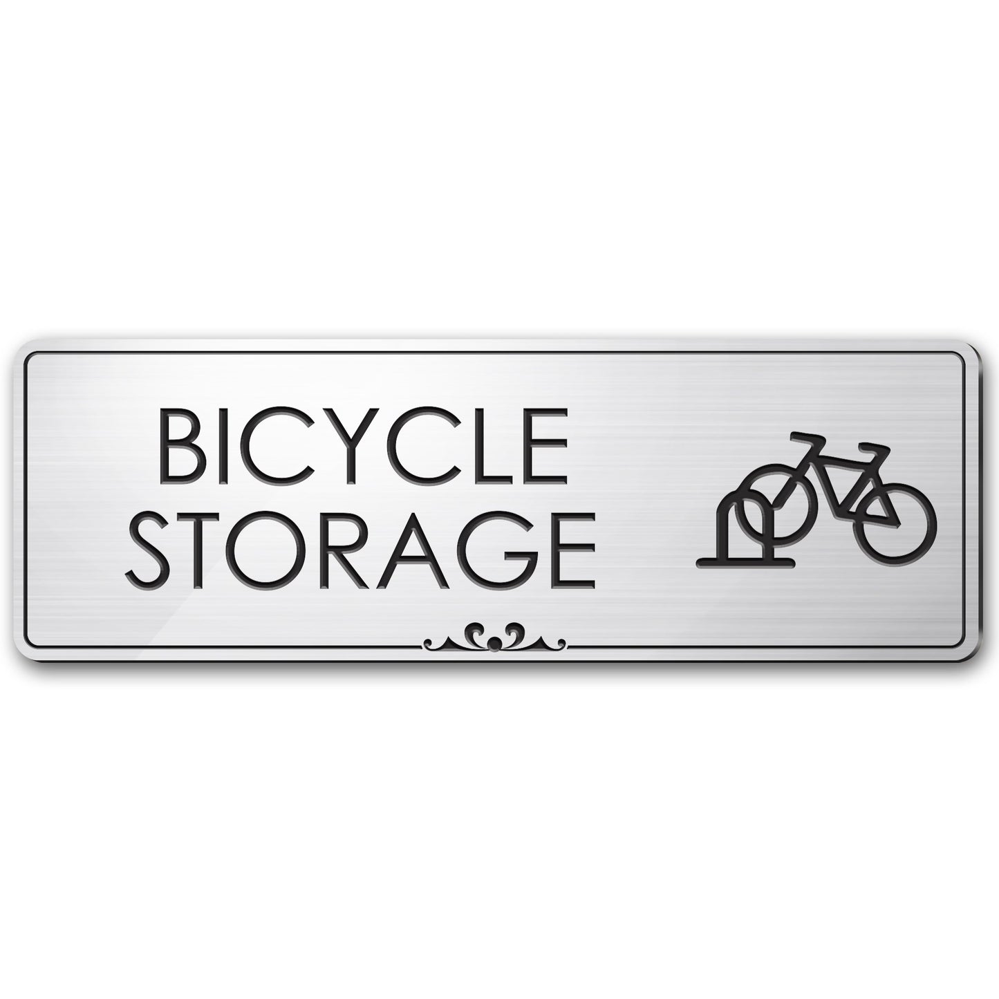 Bicycle Rack Sign Bike Storage Signage
