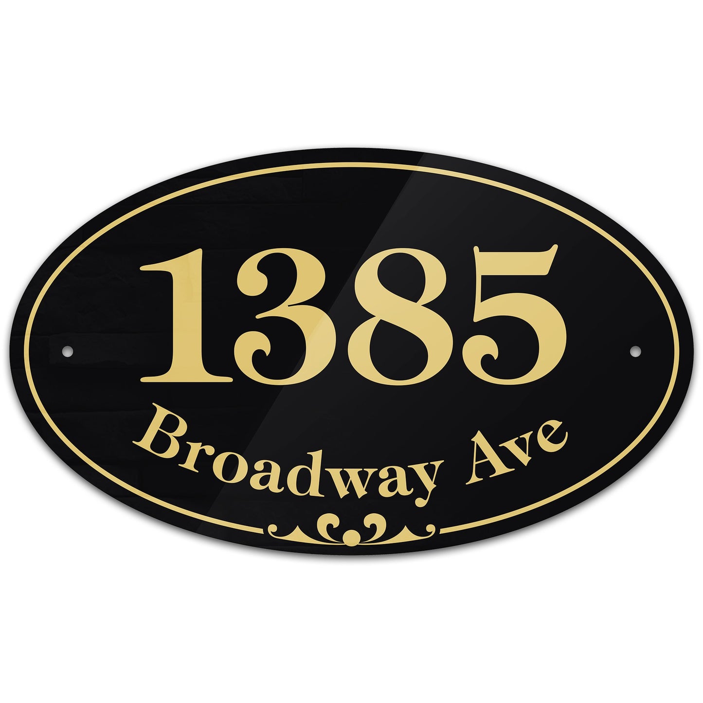 Customized and Personalized Home Address Sign 3