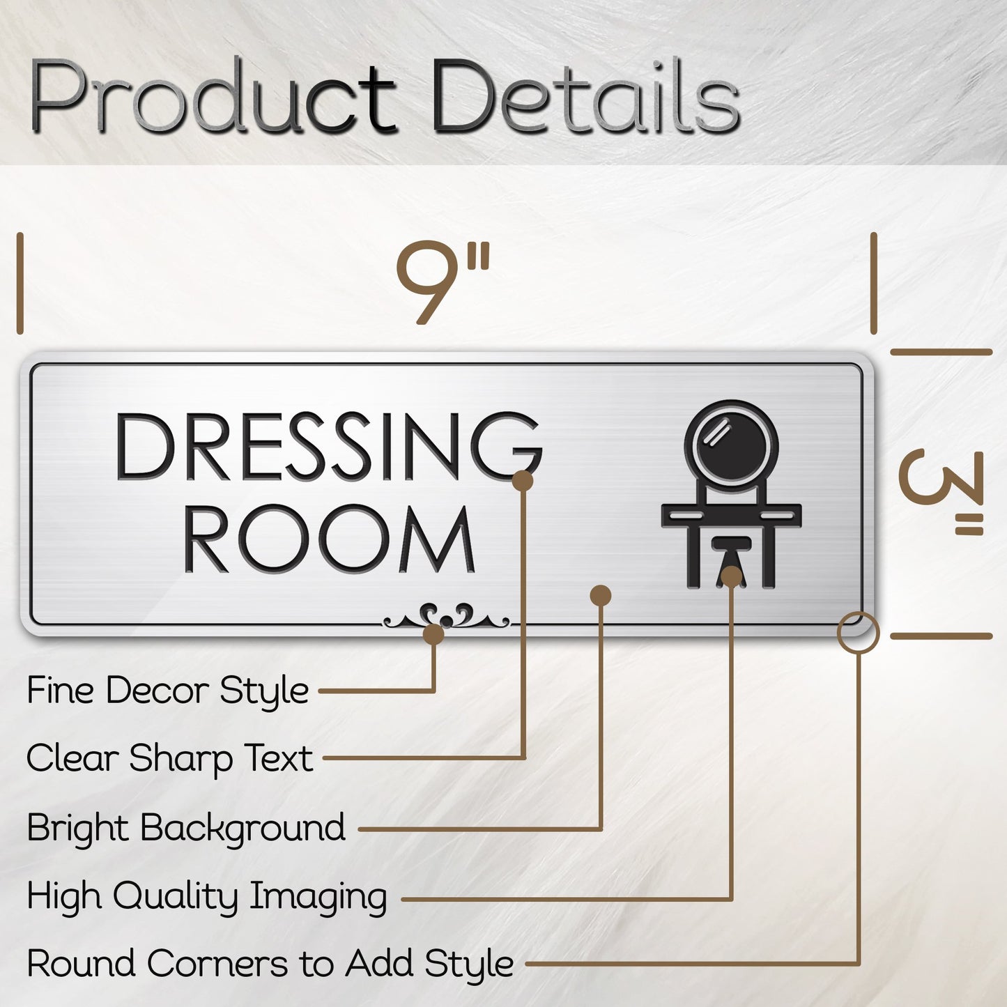 Dressing Room Sign Makeup Room Sign