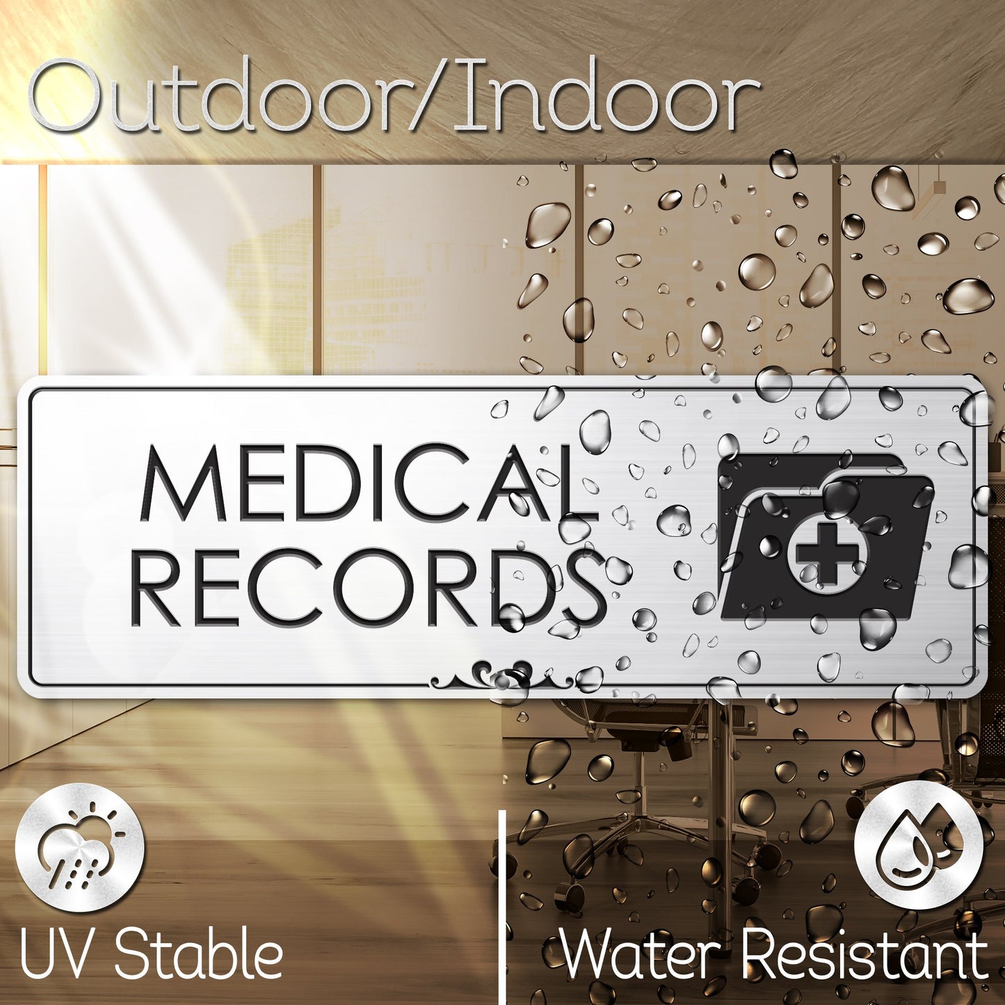 Medical Record Room Sign Office Medical Supplies Sign