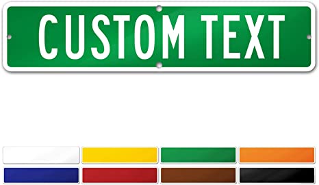 TW2. Street Name Sign Classic Style