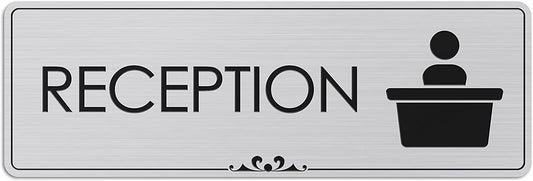 Reception - Laser Engraved Sign 2