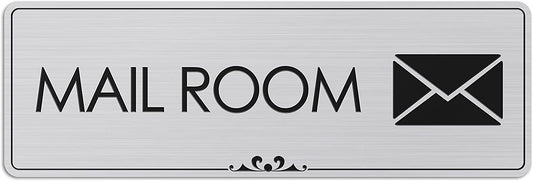 Mail Room - Laser Engraved Sign 1