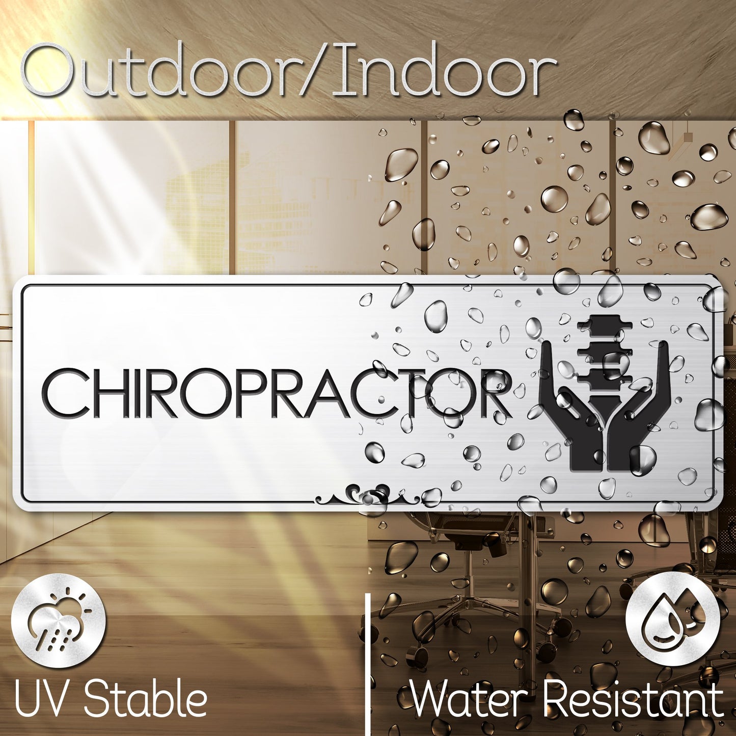 Chiropractor Office Sign Therapy Session Sign