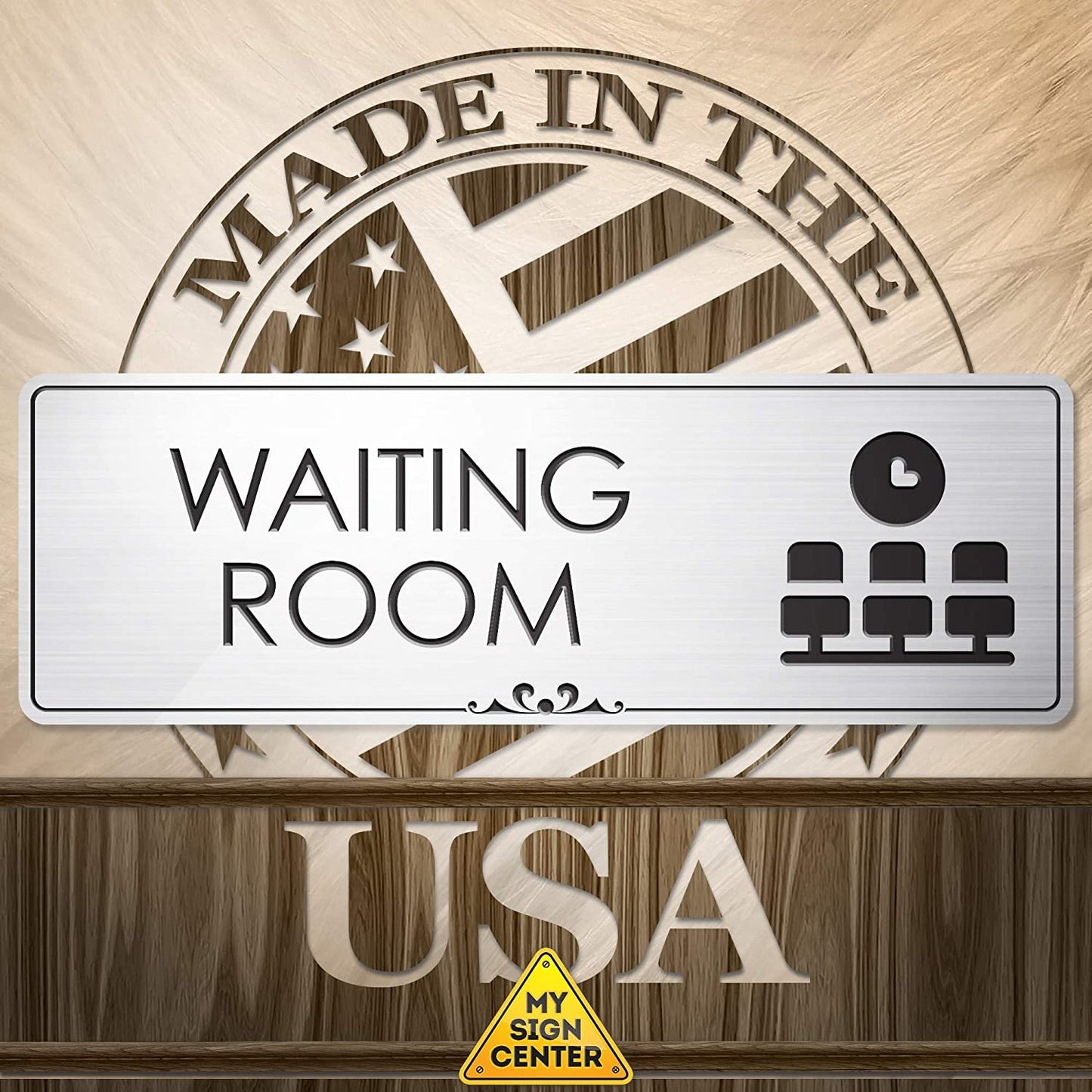 Office Waiting Room Sign Waiting Area Sign for Office Door