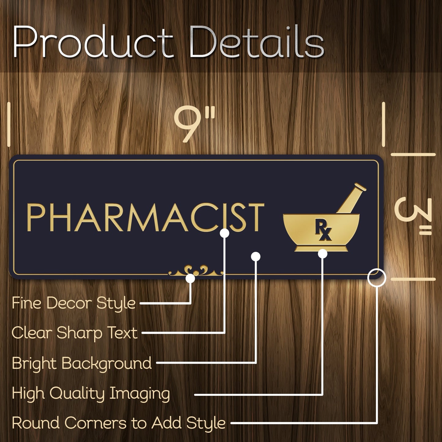 Pharmacy Sign Gift for A Pharmacist Pharmacy Wall Art