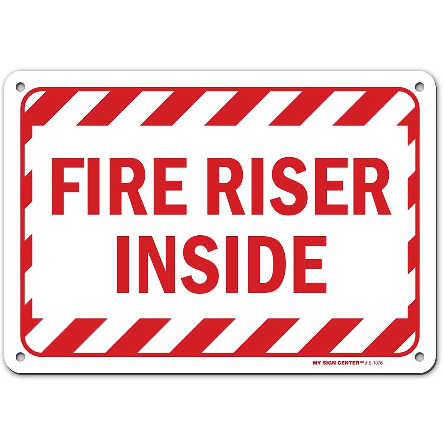Fire Sprinkler Riser Sign