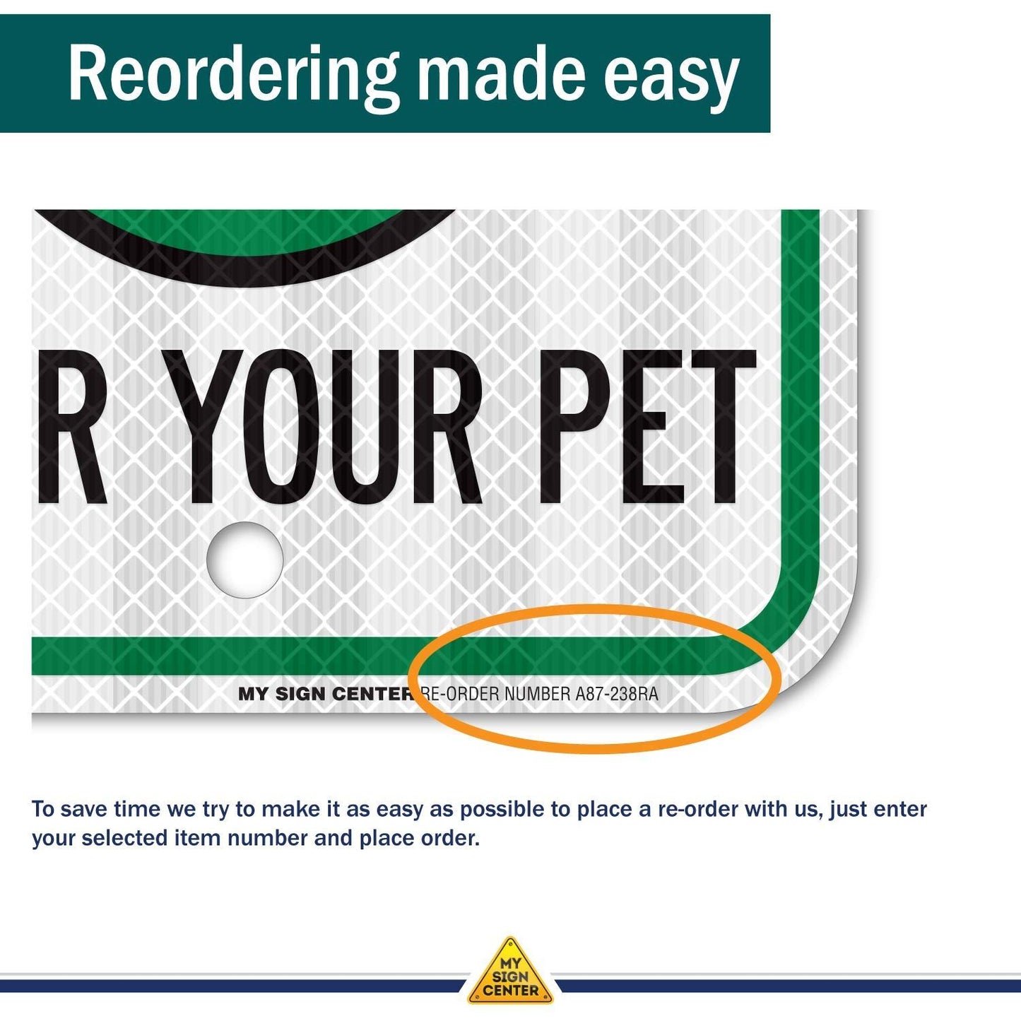 Please Pick Up After Your Pet Sign 2
