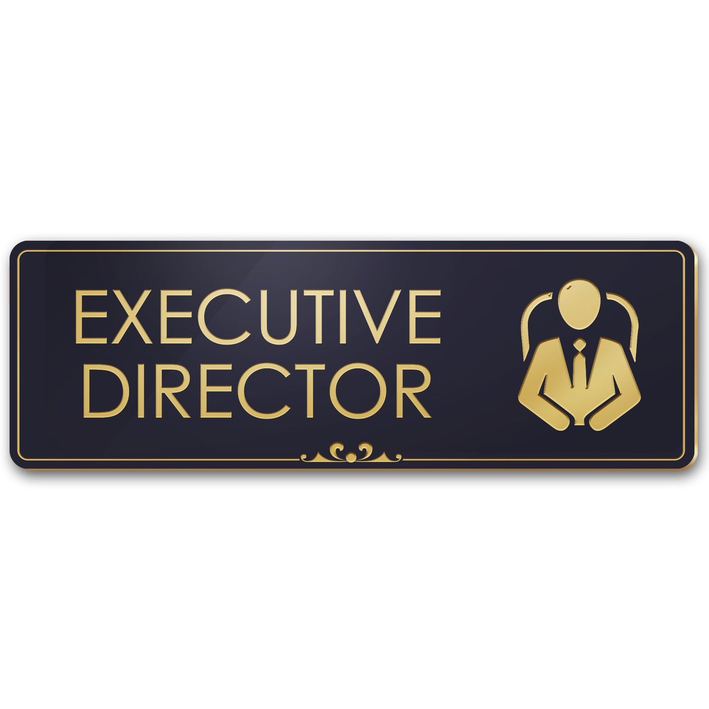 Executive Director Office Door Sign Name Plates for Desks