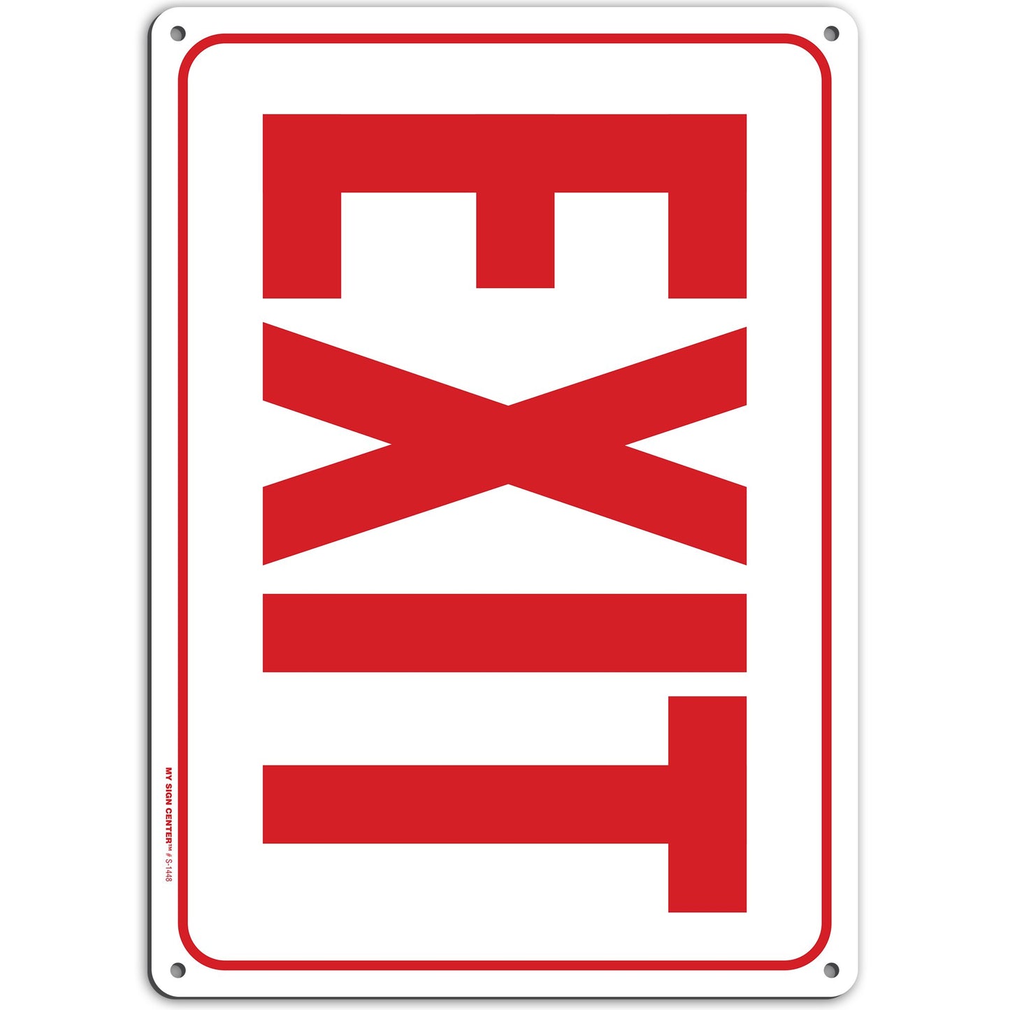 Emergency Exit Sign