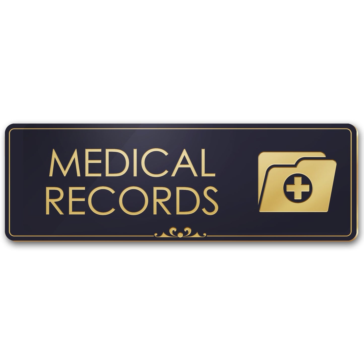 Medical Record Room Sign Office Medical Supplies Sign