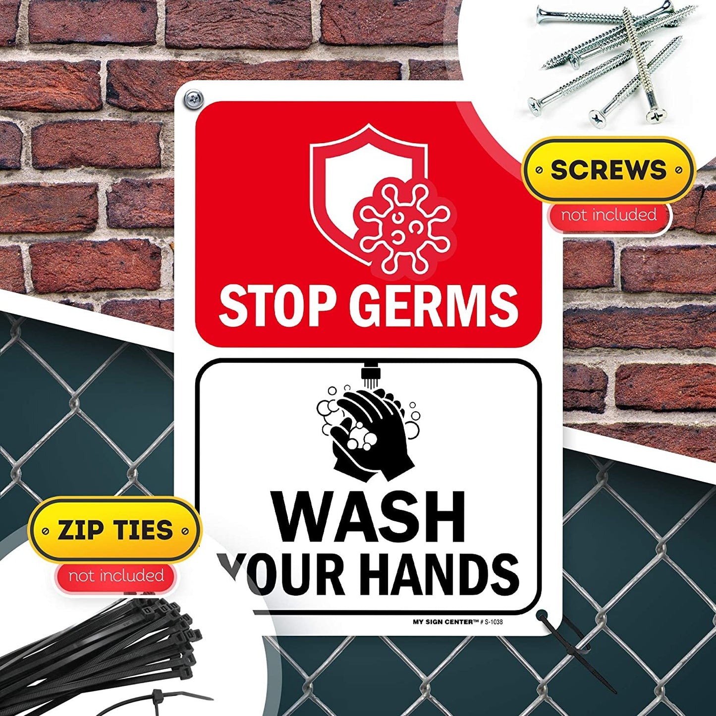 Corona Virus Wash Your Hands Sign