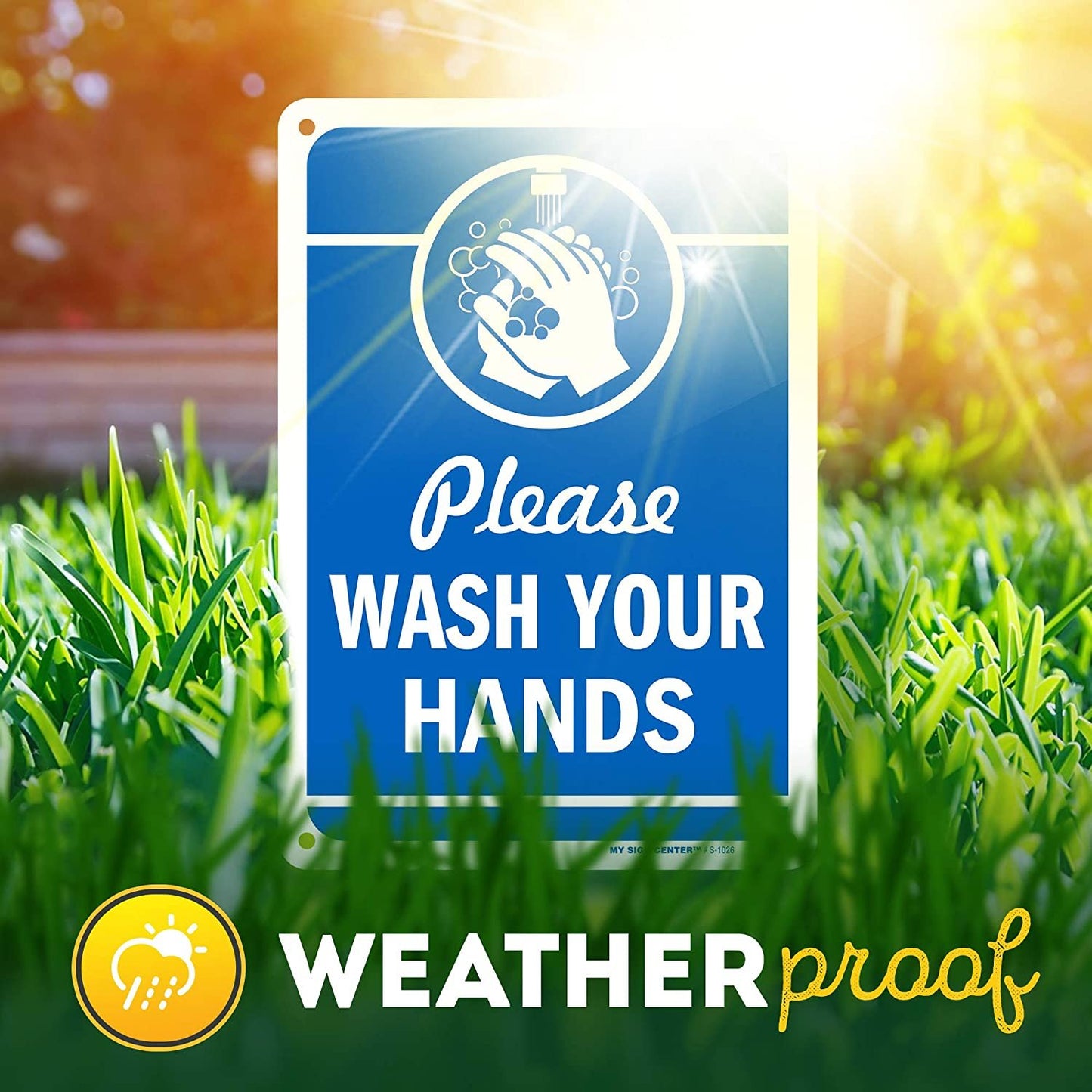 Please Wash Your Hands Sign