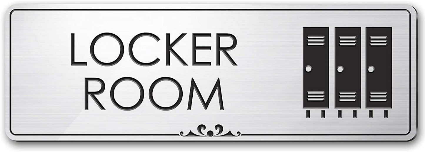Mens Locker Room Sign Boys Locker Room Sign