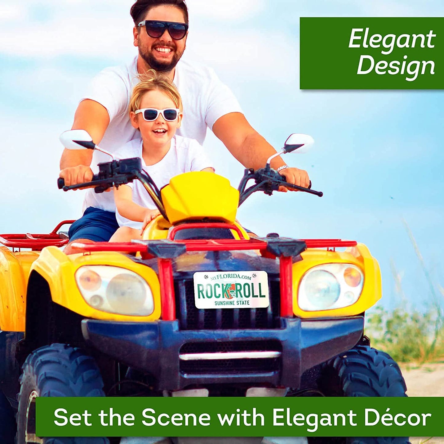 Personalized Custom License Plate for 50 Sate