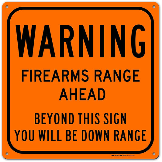Shoot Range Letters Shooting Range Signs – My Sign Center, Inc