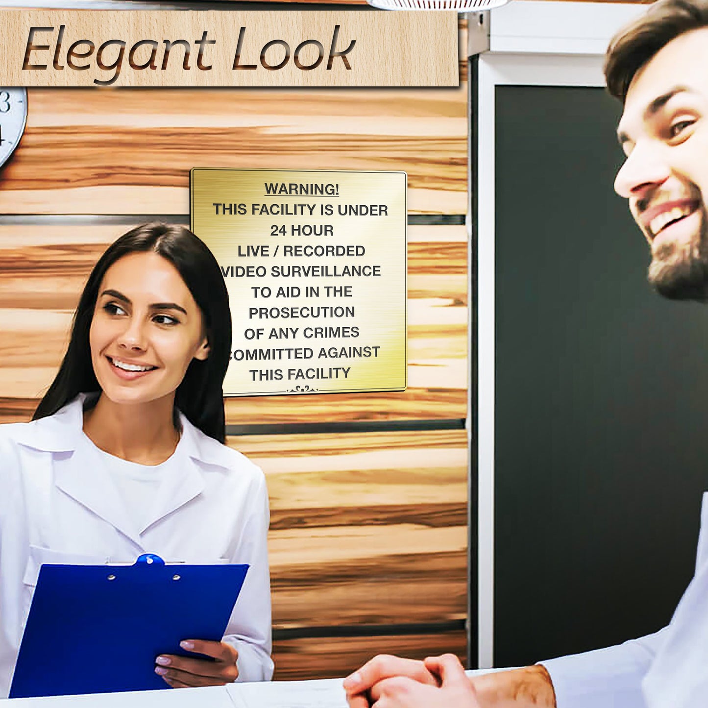 Office Name Plates For Doors Customized and Personalized Message and Room ID Sign