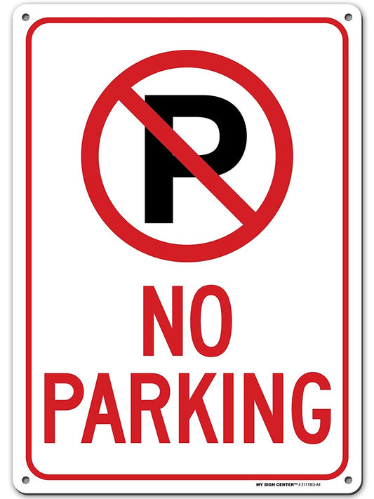 No Parking Sign