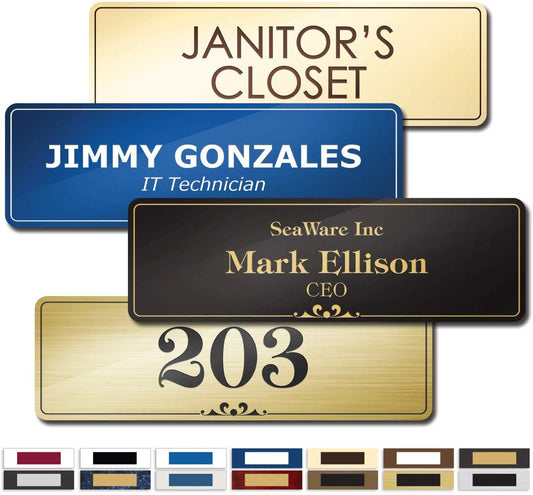 Name Plate for Door