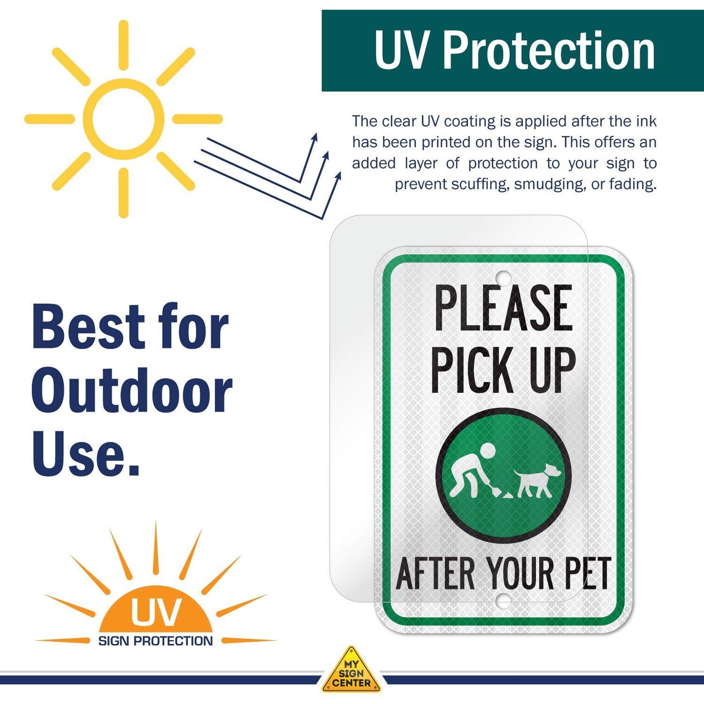 Please Pick Up After Your Pet Sign 2